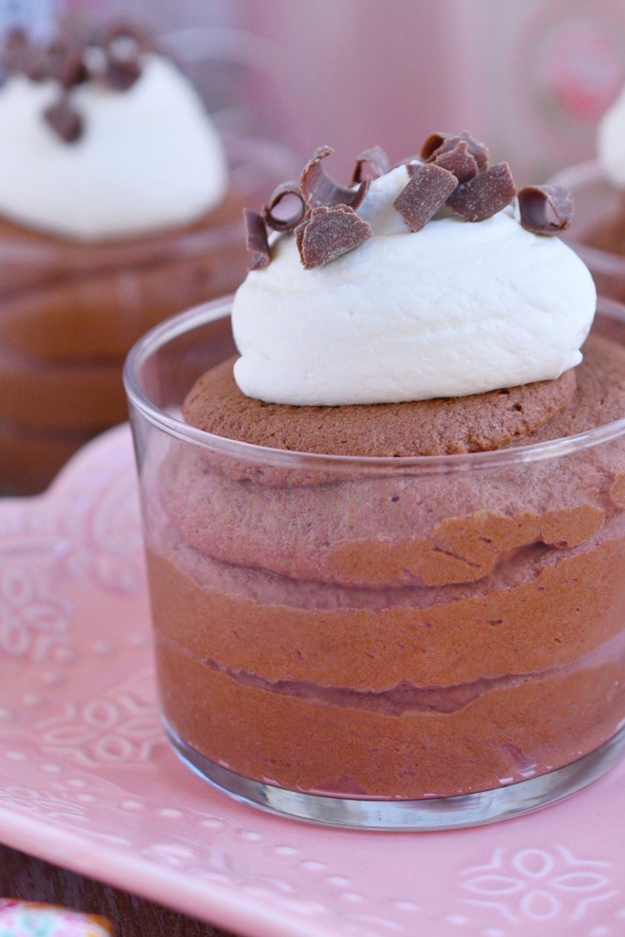 Mousse de chocolate fácil con 3 ingredientes